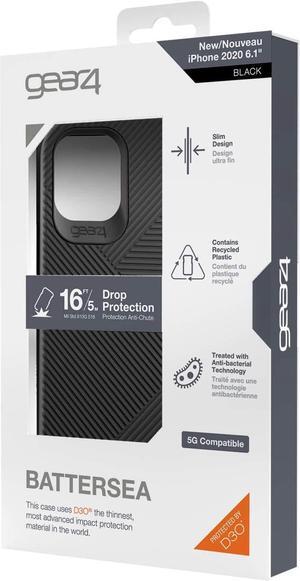 Gear4 Black Battersea Case - iPhone 12 / 12 Pro Black