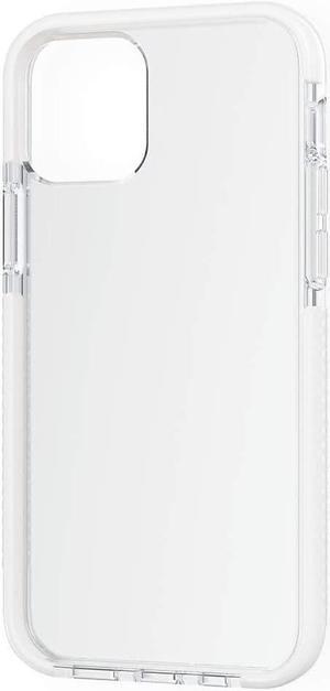 Bodyguardz Ace Pro, Impact Resistant Case Compatible with The iPhone 12/12 Pro (Clear/White)