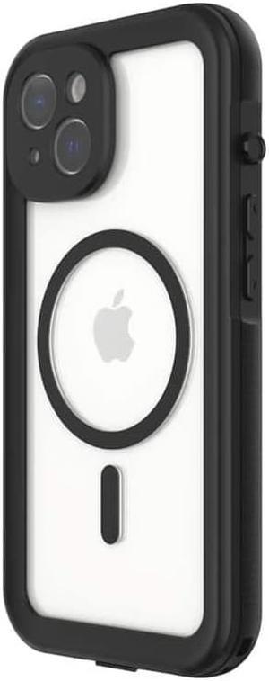 Body Glove Tidal Waterproof Case with Magsafe For iPhone 14 - Clear/ Black