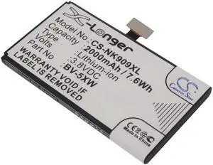 Battery Replacement for Nokia Lumia 909 Lumia 1020 BV-5XW