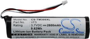 Battery for TomTom VF5 Go 300 400 4D00.001 500 510T 530T 700T 710 910 2600mAh