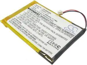 Battery for INSIGNIA Pilot NS-4V24 NS-8V24 E4H04-1-R MP3 Media Player 560mAh