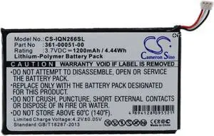 Battery For GARMIN Nuvi 2660LMT, Nuvi 2669LMT,