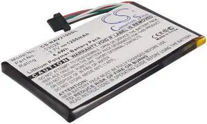 Battery for Navigon 3028 2100 Max 2110 2120 2150 2310 GPS CS-NAV2100SL 1200mAh