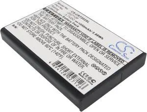 Battery for Creative Vado HD J02712F MP3 Media Player CS-CRT202SL 3.7v 1050mAh