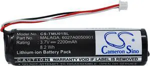 Battery for TomTom 6027A0050901 MALAGA 4GC01 Rider 2 RIDER2 Urban Pro 2200mAh