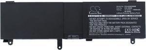 Battery Replacement for Asus N550LF-CN077H N550JK-CN297H G550JK-CN363H N550LF-XO029H ROG G550JK Series N550JK-CN338D G550JK-CN156H G550JK-CN405H N550JK-CN457H 0B200-00390000 C41-N550 0B200-00390100