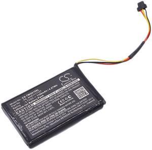 Battery for TomTom AHA1111107 P6 4FA60 Go 610 Essential GPS CS-TMG610SL 1100mAh