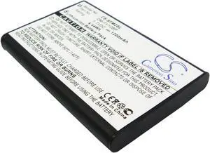 Battery for JNC Govideo PVP4040 SSF-M2 SSF-M20 DM-FV10BP DM-Tech DM-AV10 1200mAh