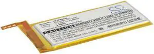 Battery for Apple iPod Nano 5th 616-0406 616-0467 P11G73-01-S01 MP3 nano5 240mAh