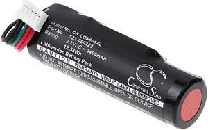 Battery for Logitech 533-000122 UE ROLL 2 UE Roll Ears Boom WS600 WS600BL 3400mA
