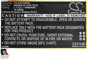 Battery Replacement for Amazon Kindle HDX 7.0 26S1005 58-000055 S12-T2-D 58-000055(1ICP4/82/138) 26S1001-A1(1ICP4/82/138) 26S1005-S