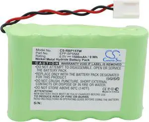 Battery for Ritron EPP-BP5NM RT-15H BP5NM JBC100 JBC15H Jobcom RT15 RT-15 VOX100