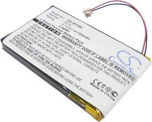 Battery for iRiver E10 E10CT HDD Jukebox IRI-E10 CS-IE10SL MP3 Player 720mAh