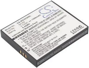 Battery for RCA Lyra X3000 X3030 54182 20GB MP3 Media Player CS-RD3030SL 1500mAh