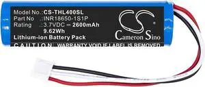 Estry Battery Replacement for Theradome LH80 Pro LH40 LH80 INR18650-1S1P