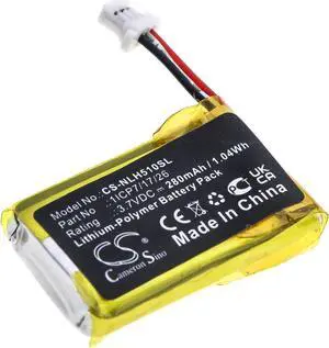 Battery Replacement for Nest Vido Doorbell Wired C1241290 NC5100US Hello 1ICP7/17/26