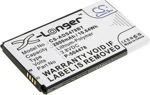 Estry Battery Replacement for ADT Command Secondary Color s P-504478