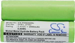 Estry Battery Replacement for 835RX 915RX 8867XL 5565X 968RX 7886XL 5886XL 965PE 5867XL HQ3865 HS985 HS360 138-10727 SHB1 SHB2 138-10334 4822-138-10334 4822-138-10727 4822-138-10673 138-10673