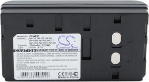 Estry Battery Replacement for FUJI FF-120SW P-830 V8F-650 CVT-60 F-610AF FG-120 8FF60