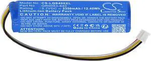 Estry Battery Replacement for Qolsys IQP4003BLK IQP4004 IQP4005 IQP4006 IQP4002BLK IQP4004BLK IQP4006BLK IQP4002 IQ Panel 4 PowerG IQP4005BLK IQP4003 IQP4001 IQ Panel 4 QR0083-840 IAN034NA