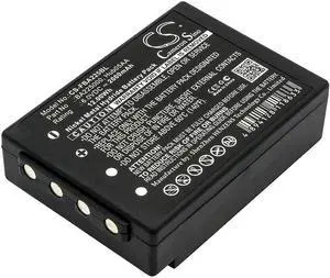 Estry Battery Replacement for HBC Radiomatic Eco FBFUB09N Linus 6 Micron 4 Spectrum A FUB 9NM 6V Micron 6 Technos BA205000 005-01-00615 FuB05AA BA205030 BA209060 BA206030 BA206000 FuB05XL BA209061