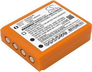 Estry Battery Replacement for HBC Radiomatic Quadrix Micron 4 Spectrum B Linus 4 Radiomatic Micron 7 FUB 9NM 6V PM237745002 BA209061 Fub9NM BA209060 BA209062 BA223000 BA209000 BA209001 BA223030