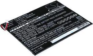 Estry Battery Replacement for Nextbook NXW10QC32G Nextbook 10" 1ICP3/79/123 2S1P