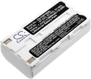 Estry Battery Replacement for LR8510 GTS-750 SHC2500 Data Collector GPT-7000i GTS-900 LR8511 Field Controller FC2000 SHC2500 GMS-2 FC2000 FC100 GPT-7502 SHC250 BT-66Q BT-30 BT66Q BT-62Q BT65Q