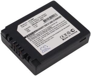 Estry Battery Replacement for DMC-FZ1A-S DMC-FZ2 DMC-FZ4S DMC-FZ10EG-S DMC-FZ20BB DMC-FZ10EB DMC-FZ5GN DMC-FZ10EG-K CGA-S002E CGR-S002E CGA-S002 CGA-S002E/1B CGR-S002 CGA-S002A/1B DMW-BM7 CGA-S002A