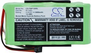 Estry Battery Replacement for Fluke Fluke 123S ( Firmware below V2 Fluke 43 Power Quality Analyze BP120 B11483