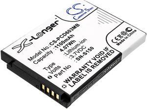 Estry Battery Replacement for SCD603/20 SCD-603H SCD-603/00 SCD603/10 SCD603 20600002300 SN-S150 996510061843 N-S150
