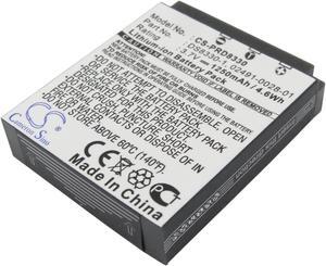 Estry Battery Replacement for Voigtlnder Virtus XM 8600 Virtus W7 Virtus D800 Virtus D8