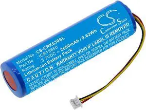 Battery Replacement for Corsair K63 Wireless Mechanical Gaming K63 ICR18650