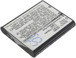 Estry Battery Replacement for CyberShot DSC-S980 DSC-W190/R CyberShot DSC-S980/B DSC-W190 MHS-PM5/K 
 DSC-S950S MHS-CM5 
 MHS-PM5KP 
 DSC-W370S 
 DSC-W190/R MHS-PM1 NP-BK1 NP-FK1