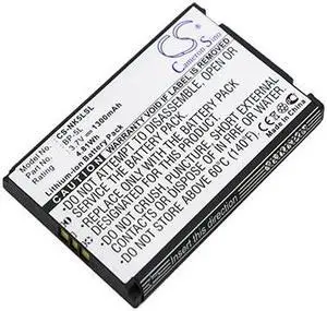Estry Battery Replacement for 7710 N92 9500 E61 7700 E62 770 N800 BP-5L