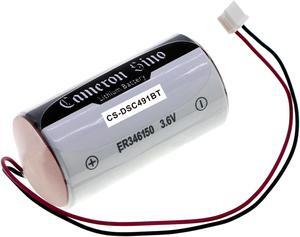 Estry Battery Replacement for DSC WT4911Bm WT8911 WT4911R WT4911 2 way Wireless external siren Impassa wireless siren WT4911B WT4911R Wireless Outdoor Sire ER34615M-T1 WT4911BATT