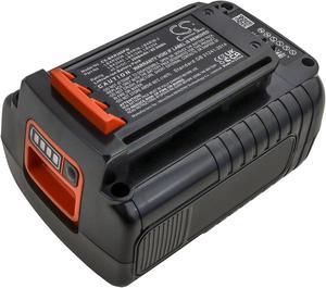 Replacement for Black & Decker 40V LBX2040 LBXR36 Power Tool Battery Li-ion  2pk 