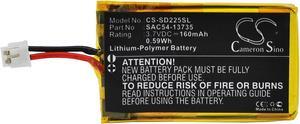 Estry Battery Replacement for SDR-AFE receiver SD-425S SD-425 SD-425E receiver SR-225W receiver SR-225S SD-875E SR-225 WetlandHunter 425CAMO SR-225S receiver SD-575E FieldTrainer 425 SAC54-13735