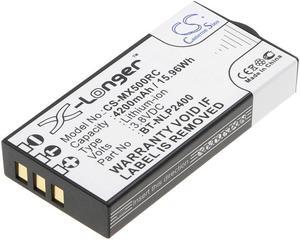 Estry Battery Replacement for URC TRC-1280 MX-5000 BT-NLP2400 NC1110