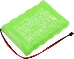 Estry Battery Replacement for DSC Impassa SCW9057 Self-Contained Impassa SCW9055 Self-Contained OSA273 BH7236-SS 17000145 17000152