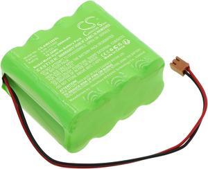 Estry Battery Replacement for Amano PIX-3000 PIX-3100 TS-3000i Web TimeSync PIX3000 PIX3000xN PIX-3200 PIX3000x Pix-3000x AJR-111000