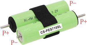 Estry Battery Replacement for ES7101 ES742 ES722 ES-RT51 ES7043 ES719 ES7003 ES702 ES7058 ES743 ES-RT53 ERCA70 ES718 ES366 ES721 ER504 ES-RL21 ES4001 ER-CA70 ER5204 ES8018 WES7038L2507 WES7038L2506