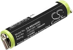 Estry Battery Replacement for Wella Contura HS40 Chromini Contura HS61 Super Contura HS60 Bella WM1590-7290