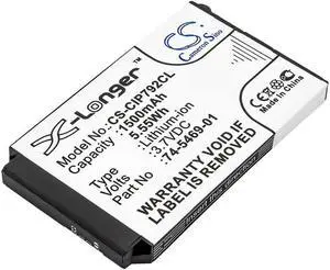 Estry Battery Replacement for 7925 CP-BATT-7925G-STD 7926 CP-7925G-A-K9 7926G 74-5468-01 7925G-EX 7925G 7026G CP-7925G-EX-K9 74-5469-01 U8ZBAE12