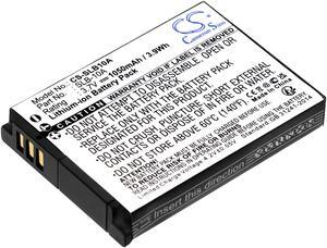 Estry Battery Replacement for PL57 M100 SLB-10A