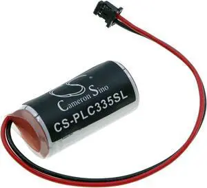 Estry Battery Replacement for MI Q12PHCPU GT15-BAT BKO-C10811H03 CR17335SE-MC 130376 Q6BAT C52017