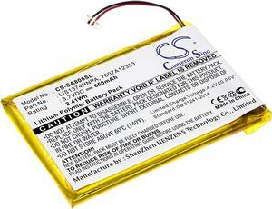 Estry Battery Replacement for NWZ-A828KBLK NW-A806B NW-A805W NW-A806P NW-A806W NWZ-A818 7607A12353 1-756-702-11 LIS1374HNPA