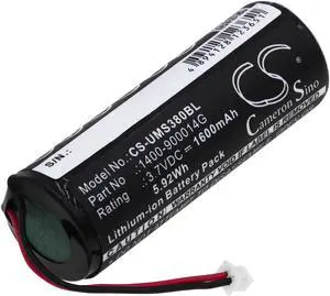 Estry Battery Replacement for Unitech MS380-CUPBGC-SG MS380 1400-900014G