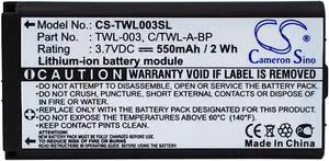 Estry Battery Replacement for NIN DSi NDSiL NDSi C/TWL-A-BP TWL-003